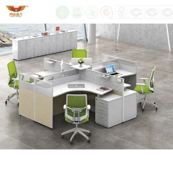 Bussiness on Sale Office Furniture L Shape Office-Workstations Partition (HY-264) - Guangdong Hongye Shengda Furniture Co., Ltd. - China