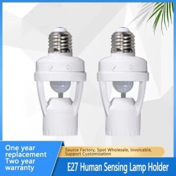 E27 Lamp Base 360 Degree PIR Induction Infrared Motion Sensor Smart Light Bulb Socket Switch AC 85-265V Lamp Base Holder Adapter - Anhui Xianwei E-Commerce Co., Ltd - China