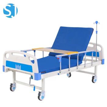 Hospital Bed Supplier ICU Bed Automatic & Manual Hospital Beds with Mattress, Bed Table, Side Rails, Full Accessories Wholesale - Shandong Jincheng Building Materials Co., Ltd - China