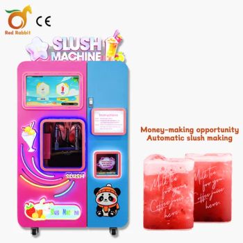 World First Fully Automatic Slush Vending Machine Commercial Granita Ice Slush Machine - Guangzhou Red Rabbit Intelligent Equipment Co., Ltd. - China