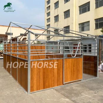 Equine Equipment Portable Horse Stall with Steel Structure Horse Stables - QINGDAO HOPE HORSE TRADE CO., LTD. - China