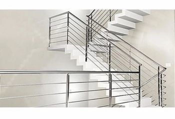 Stainless Steel Railings Height 1 - 2 Feet Surface Finish Chrome Material Grade SS 304 Material Stainless Steel Country of Origin Made in - A J Enterprises - India
