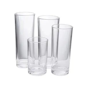 Cylindrical Straight Water Goblet Glass 160ml-330ml Hotel Catering Cup Juice Drink Cup Water Cup Tableware - Skylark Network Co., Ltd. - China