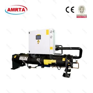 Double Compressor Glycol Water Screw Cooling Chiller Industrial Water Chiller Price - Jinan Amrta Air Conditioning Co., Ltd. - China