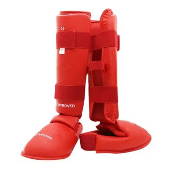 Factory Direct Sale Wkf Karate Protector Karate Shin Pads Karate Shin Instep Guard for Sale - Shenyang Sinobudo Sporting Goods Co.,Ltd. - China