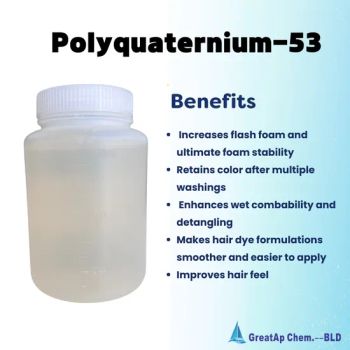 Merquat 2003 Polyquaternium-53 PQ-53 Used in Hair Care Products Color Protection Shampoos Conditioners CAS No. 84647-38-1 - Langfang BLD Trade Co., Ltd. - China
