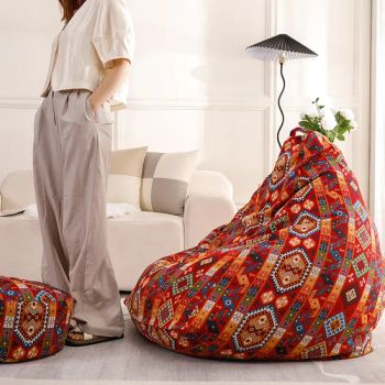 Fashionable Reclining Ottoman with Portable Bean Bag Comfort - Tongxiang Roya Textile Co., Ltd. - China