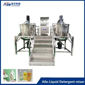 Factory Price New Type Soap Detergent Making Machines Liquid Shampoo Blending Tank Mixer - Guangzhou Aile Automation Equipment Co., Ltd. - China