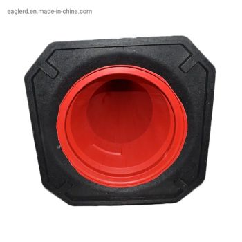 1m Traffic Warning Black Rubber Base PE Traffic Cone - Hangzhou Eaglerd Traffic Industry & Trade Co., Ltd. - China