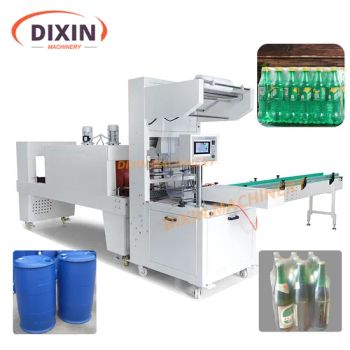 PE Film Pet Plastic Bottle Heat Tunnel Auto Bottle Shrink Wrap Sleeve Packaging Packing Machine - Anhui Dixin Machinery Technology Co., Ltd - China