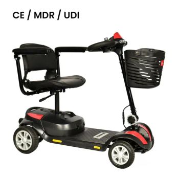 Ksm 906 Folding Mobility Scooter Electric Scooters 4 Wheel Motorized Disabled Elderly Mobility Scooter Chair for Seniors - Ningbo Ks Medical Tech Co., Ltd - China