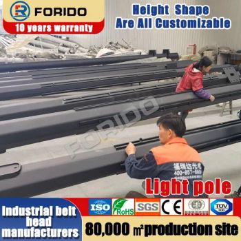 Steel Pole for Traffic Signs, Street Lights, Surveillance Cameras, and Traffic Lights - Yangzhou Forido Photoelectric Technology Co., Ltd. - China