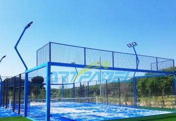 Factory Directly Padel Court Panoramic Paddle Tennis Court Complete Court Field in Qingdao China-Art Padel - QINGDAO CHANGZHOU PLASTIC INDUSTRY CO., LTD. - China