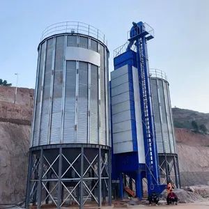 100ton 200ton 500ton 1000ton Innovative Steel Silos for Efficient Grain Handling Systems - Henan Hualiang Machinery Co., Ltd. - China