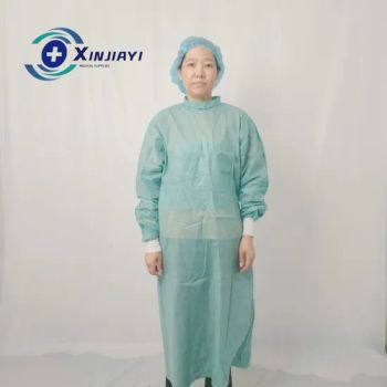 Isolation Gowncomfortable Anti-Static Surgical Gowns Disposable Nonwoven Surgical Waterproof Protective Clothing Hospital - Lu'an Xinjiayi Medical Supplies Co., Ltd. - China