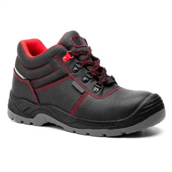 Leather Safety Boots with Reflective Strip and Steel Toe Insoles PU Gender Unisex Size Euro 36-47 Model NO. DT-09 Trademark Mid - Shandong Jiankun Protective Equipment Co., Ltd. - China