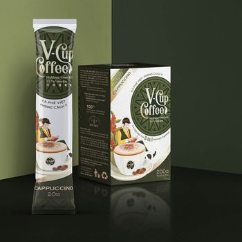 Cappuccino “V-Cup Coffee” - MY VIET INTERNATIONAL GROUP JSC - Vietnam