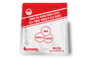 70g Ketchup Meal - Japanese Mackerel with Carrot - Anh Kim Food Production Joint Stock Company - Vietnam