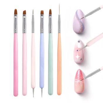 Nail Art Tools Design Painting Brushes Builder Gel Dotting Pen - Ningbo Sundy Imp & Exp Co., Ltd. - China