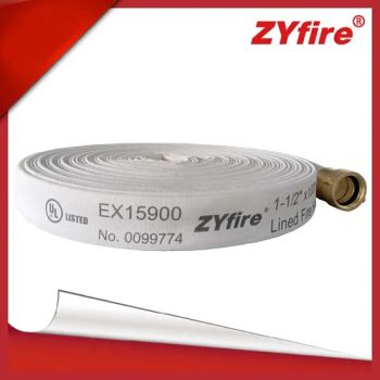Zyfire 45mm 17bar Polyester Single Jacket Fire Cabinet Hose Bp 30-51bar Wp 10-21bar Origin China Color Optional HS Code - ZYfire Hose Corporation - China