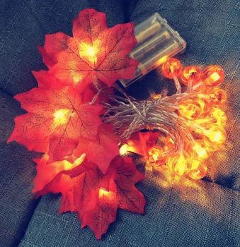 High-Quality Artificial LED Custom Halloween Simulation Maple Leaf String Lights for Indoor Outdoor Holiday Decoration - Ningbo Bone International Trading Co., Ltd. - China