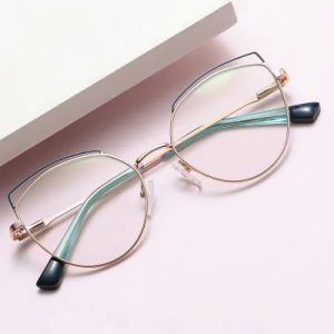 2023 Hot Selling New Design Anti Blue Light Glasses High Quality Eyeglasses Eyewear Wholesale Luxury Fashion Custom Metal Optical Frames - Wenzhou Sunray Technology Co., Ltd. - China
