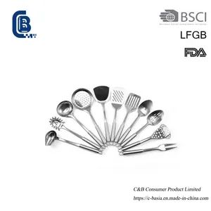 High-Quality Stainless Steel Kitchen Utensils Set - Premium Cooking Tools - Yangjiang C&B Consumer Product Limited - China