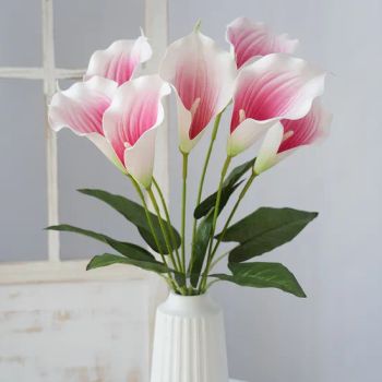 High Quality Calla Lilies Artificial Flowers Artificial Flowers Calla Lily Branch for Home Wedding Decoration Floral Arrangement - TRANSWORLD (ANSHAN) INC. - China