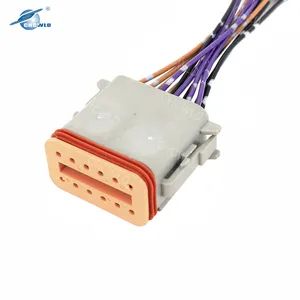 12 Pin Deutsch Connectors Truck Tractor Light Wire Harness Dt06-12s - Guangzhou Kuqi Technology Co., Ltd - China