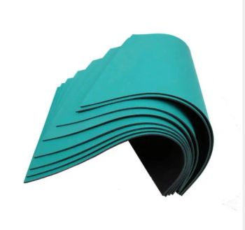 Cleanroom Premium Blue Rubber ESD Antistatic Table Mats Sheets - Suzhou Qiangsheng Clean Technology Co., Ltd. - China