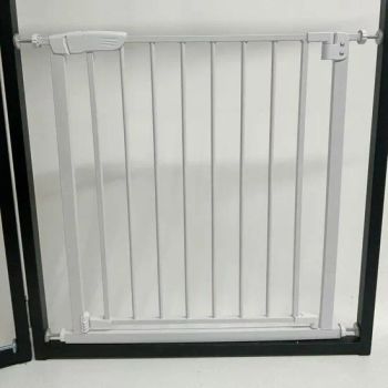 Extra Wide Baby/Dog Door Gates Metal Self-Closing, Pressure-Installed Pet Door No Tools or Drilling Required - Anhui Talent Baby Products Co., Ltd. - China