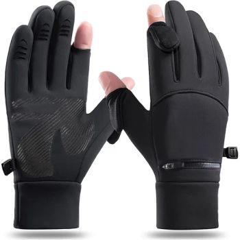 Touch Screen Windproof Outdoor Activities Cycling Winter Fishing Gloves - Shijiazhuang Runlei Labour Protection Supplies Co., Ltd. - China