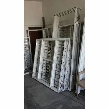 Rectangular , Door And Window Frame Color White Style Rectangular Material Wooden and Steel Usage For installation of - Raj Furniture House - India