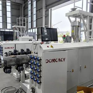 HDPE Multi Layer Co Extrusion Water Supply Plastic Pipe Extrusion Equipment From Doncacy Drip Irrigation Hose Conduit Cable Currug - Anhui Dongcai Machinery Technology Co., Ltd. - China