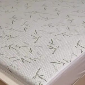 Wholesale Water Proof Hypoallergenic Quilted Cotton Mattress Protector Waterproof Mattress Cover - Guangzhou Unique Hotel Supplies Co., Ltd. - China