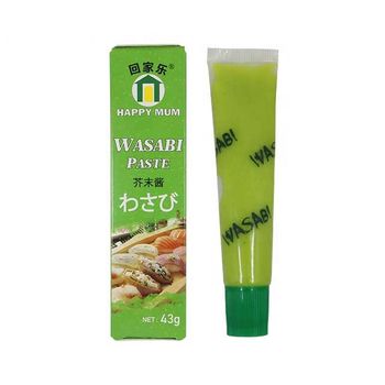 JOLION Bulk Wholesale Price 43g Japanese horseradish Wasabi Paste BRC Halal Mustard Sauce for Sushi - Zhongshan Jolion Foodstuffs Co., Ltd. - China