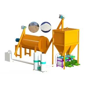 High Efficiency Dry Mortar Production Line Origin China Power(W) 7.5 Weight 1000 Kg Trademark Soluo Features Durable Model NO. 4-40T/h - Jiangxi Suoluo Machinery Equipment Co., Ltd - China