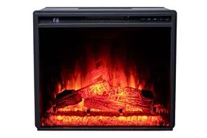 High Quality Indoor Use Estufa De Pellet Stove with Italian Control System and Adjustable Thermostat Modern Fireplace Fireplace Store - Zhongshan Qichuang Electric Co., Ltd - China