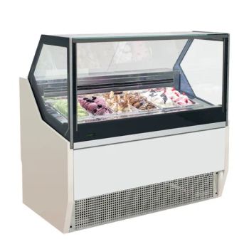 Commercial Italian Ice Cream Display Freezer Gelato Freezer Showcase - Shandong Dreampark Refrigeration Co., Ltd - China