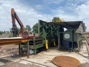 Juzhou Heavy Industry Large Horizontal Hydraulic Scrap Steel Longmen Scissor /Hydraulic Metal Gantry Shear - Jiangsu Juzhou Heavy Industry Technology Co., Ltd - China