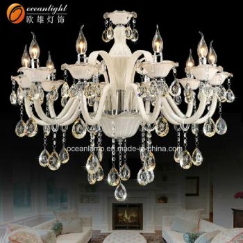 2019 New Design Luxury Crystal Candle Chandelier in Living Room (88012-8) - Zhongshan Ocean Smart Lighting Co., Ltd - China