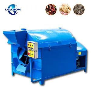 400kg/H Capacity Fully Automatic Electric Heating Frying Pan Roller Roasting Machine Fry Pans - Zhengzhou Leabon Machinery Equipment Co., Ltd. - China