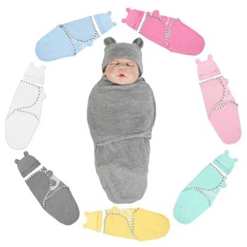OEM Cotton Newborn Baby Startle Sleeping Bag Blanket Bunting Bag - Jupin Group Co., Ltd. - China