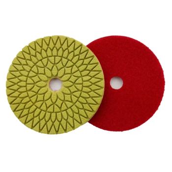 4 Steps Super Marble Polishing Pads 4 Inch Diamond Polishing Pads for Granite Wet Flexible Polishing Pad - Jinjiang Lingyuan Suiquan Crafts Firm - China