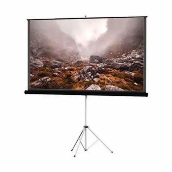 Milan Tripod Projection Screen, Screen Size: 50X70 Inch Brand Milan Mount Type Tripod Shape Rectangular Screen Size 50X70 - Vedanta Office Automation - India