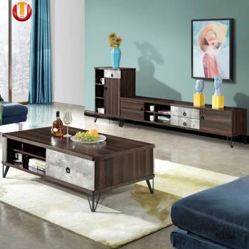 MDF Household Furniture Living Room Cabinet Coffee Table TV Stand - ULINK FURNITURE GROUP LIMITED - China