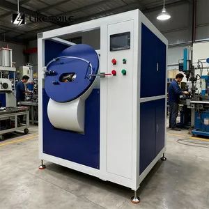 Small Metal Parts Coating Production Line Drum Wood Toy Zipper Rotary Surface Roll Rubber Plastic Equipment Painting Machine - Nanjing Likesmile New Energy Technology Co., Ltd. - China