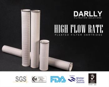Effective Water Filter Cartridges PP High Flow Filter Cartridges for Seawater Desalination - Hangzhou Darlly Filtration Equipment Co., Ltd. - China