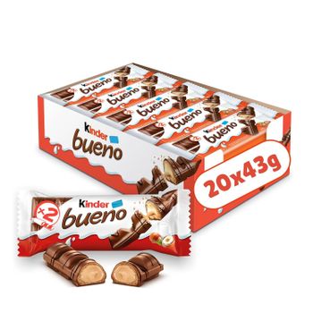 Kinder Bueno 20pk (43g per pack) - Smart Agri GmbH - Germany