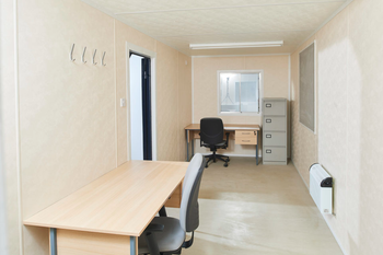 Cabins For Sale 20Ft x 8Ft Steel Anti-Vandal Office Cabin - senesie mfg llc - United States